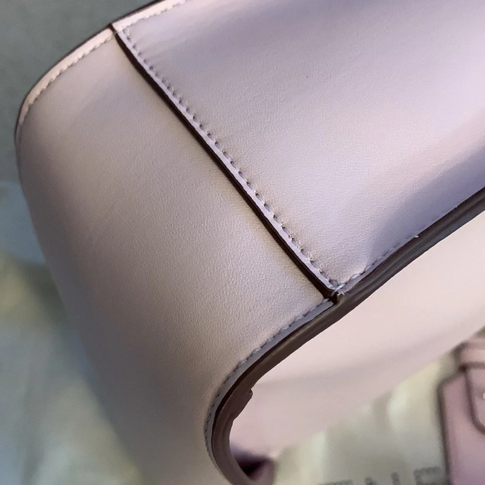 ๐ธ Stella McCartney perforated logo alter Napa crossbody bag in Lilac - Picture 6 of 15
